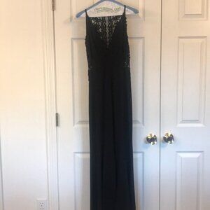 Long black formal dress